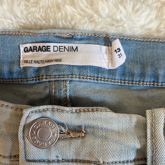 Garage Jean Shorts - Picture 3 of 3